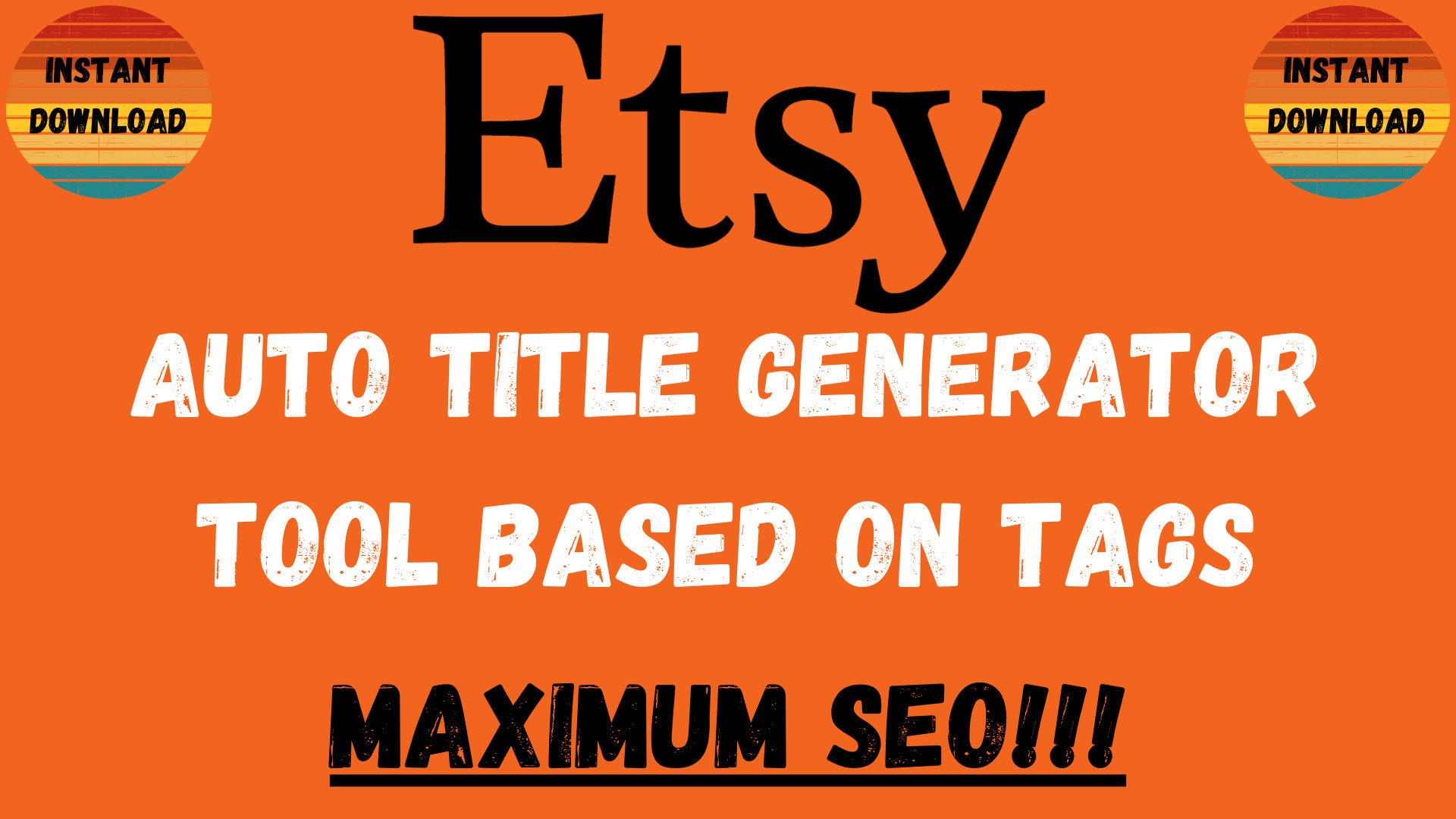 Etsy Title Generator / Etsy Tags / Etsy Title / Etsy Keywords Etsy UK