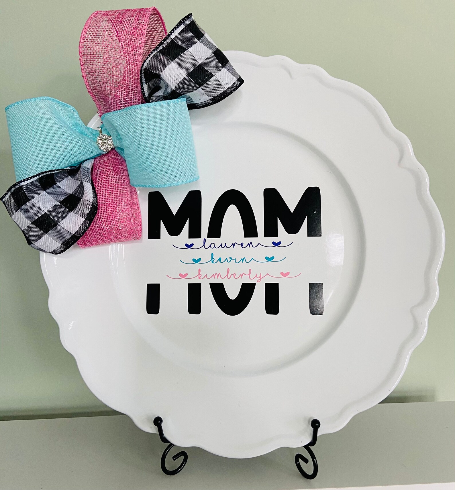 Mom / Mother Gift Decor Plate for Home Mothers Day Gift Etsy
