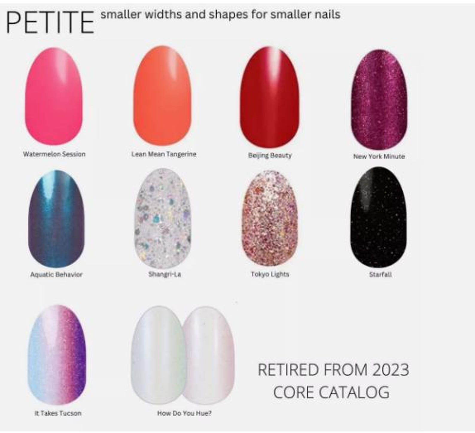 Color Street Petite Sets