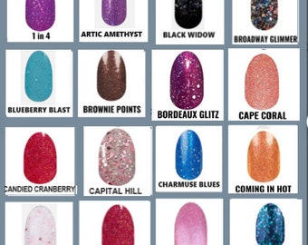 Color Street Glitters  * 100% Real Nail Polish * Made In The USA * Tons Of Colors To Choose From