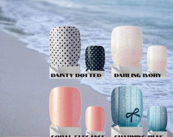 NEW and  RETIRED Color Street Pedicure Nail Strips * 100% Real Nail Polish * Made In The USA.