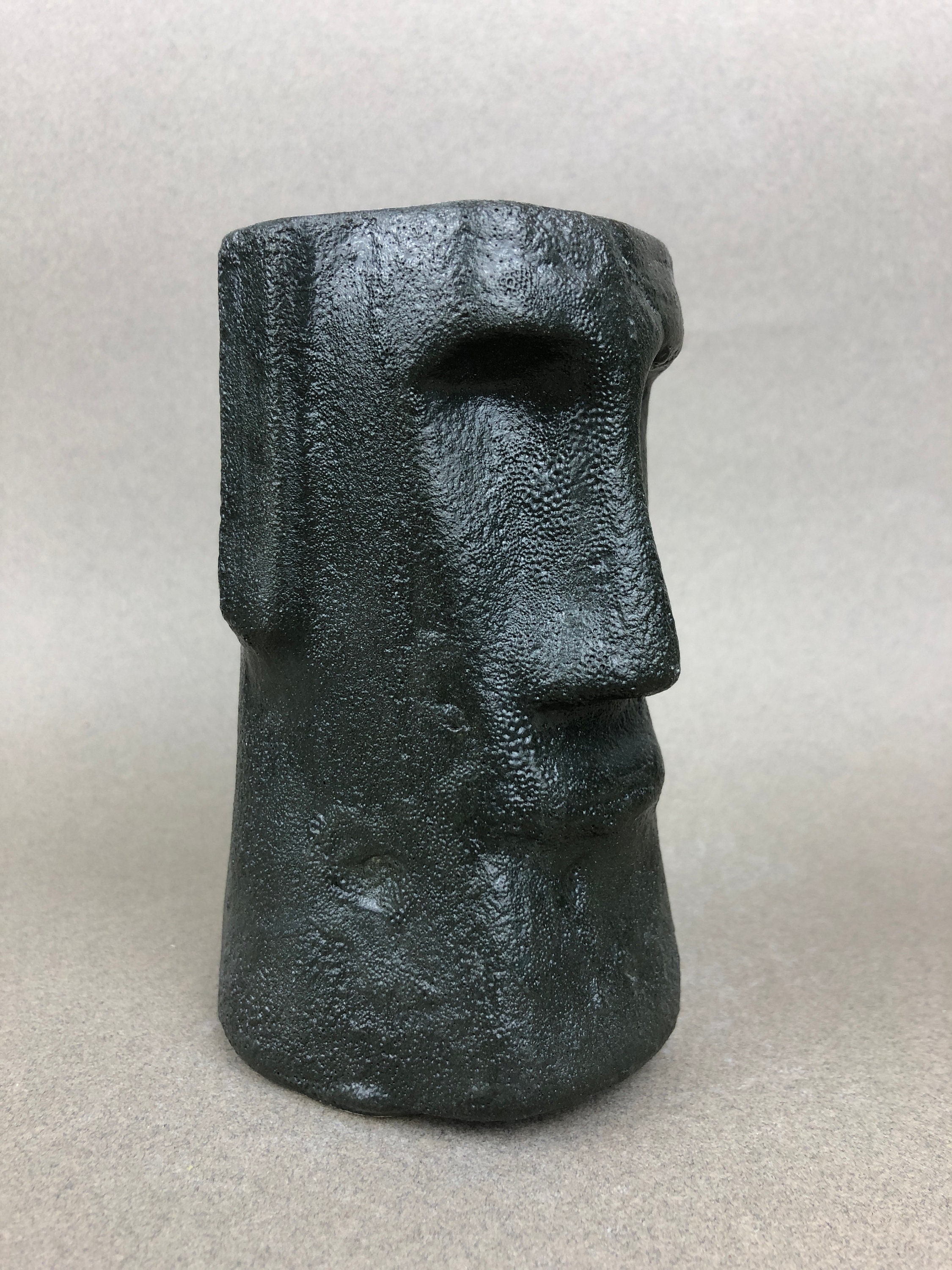 Moai Volcano TIKI Mug TIKI decor ceramic mug tiki vessel | Etsy