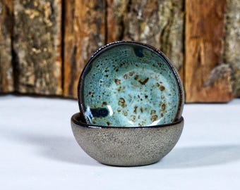 Copitas Straciatella Classic / Mezcal glass / Mexican Ritual Clay / Ceramic Vessel - 4 pcs set -