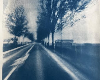 オリジナルの大判サイアノタイププリント - Etsy 日本