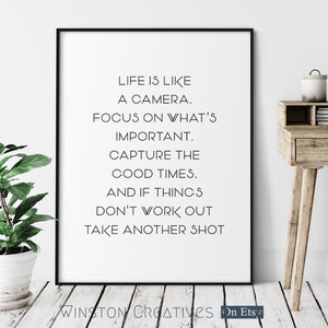 Quotes Art Print, Poster Wall Art, Typography Print, Digital Download, Digital Prints, Quote, Wall Art, Printable Quotes, Bedroom Decor