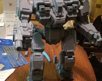 Printing service for large scale mecha