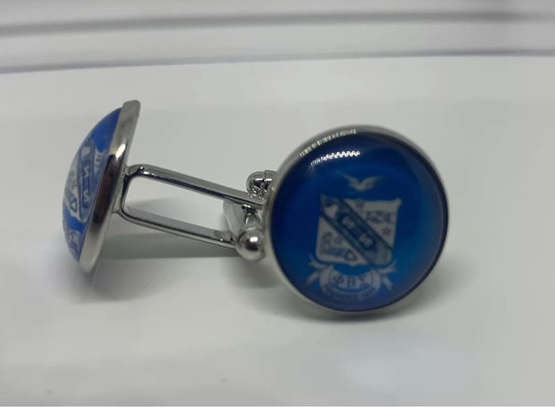 2 Variations Shield Cuff Links For Phi Beta Sigma