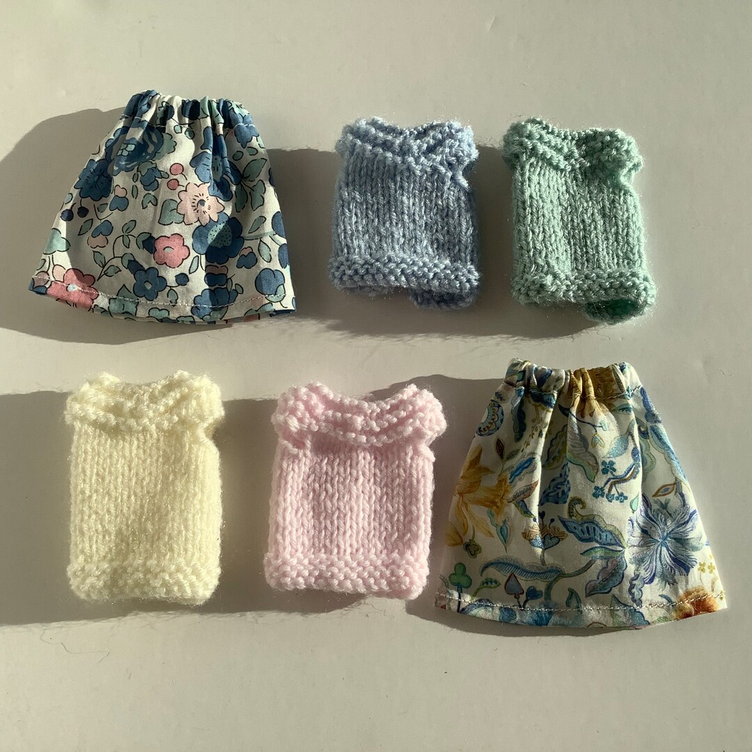 Handmade Dolls Clothes for Recycled Bratz Doll. Upcycled Dolls Clothes