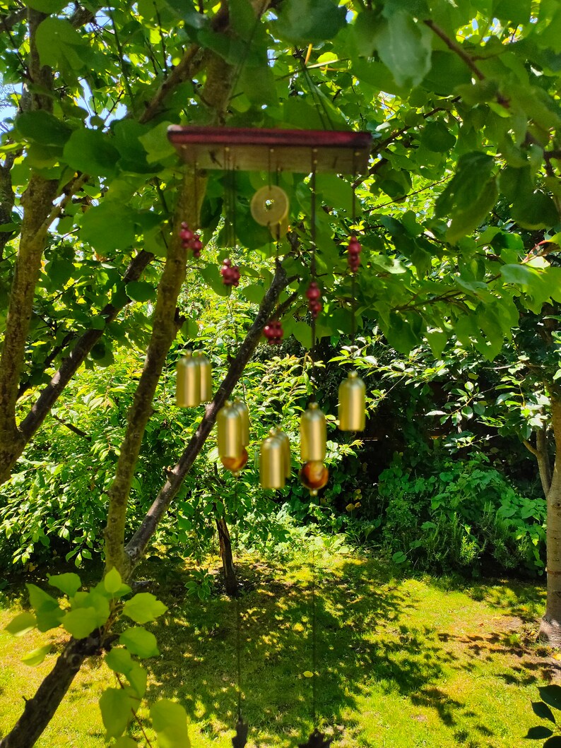Japanese Style 10 Bell Metal Wind Chimes seconds Etsy