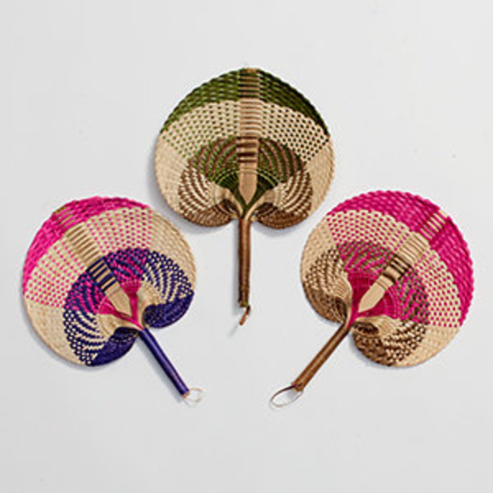 Straw Fan Etsy
