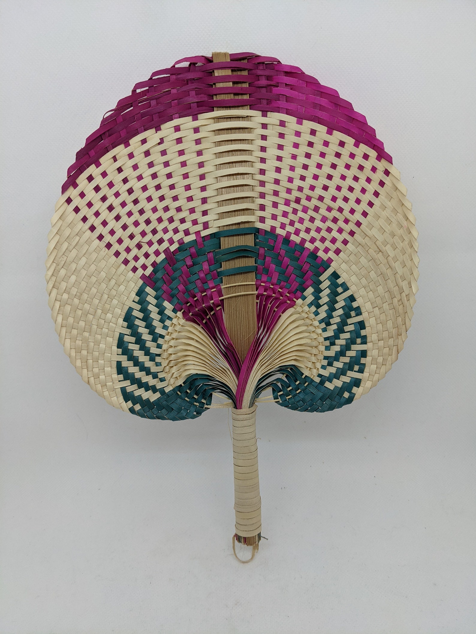 Straw Fan Etsy