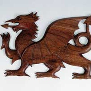 Dragon wall plaque