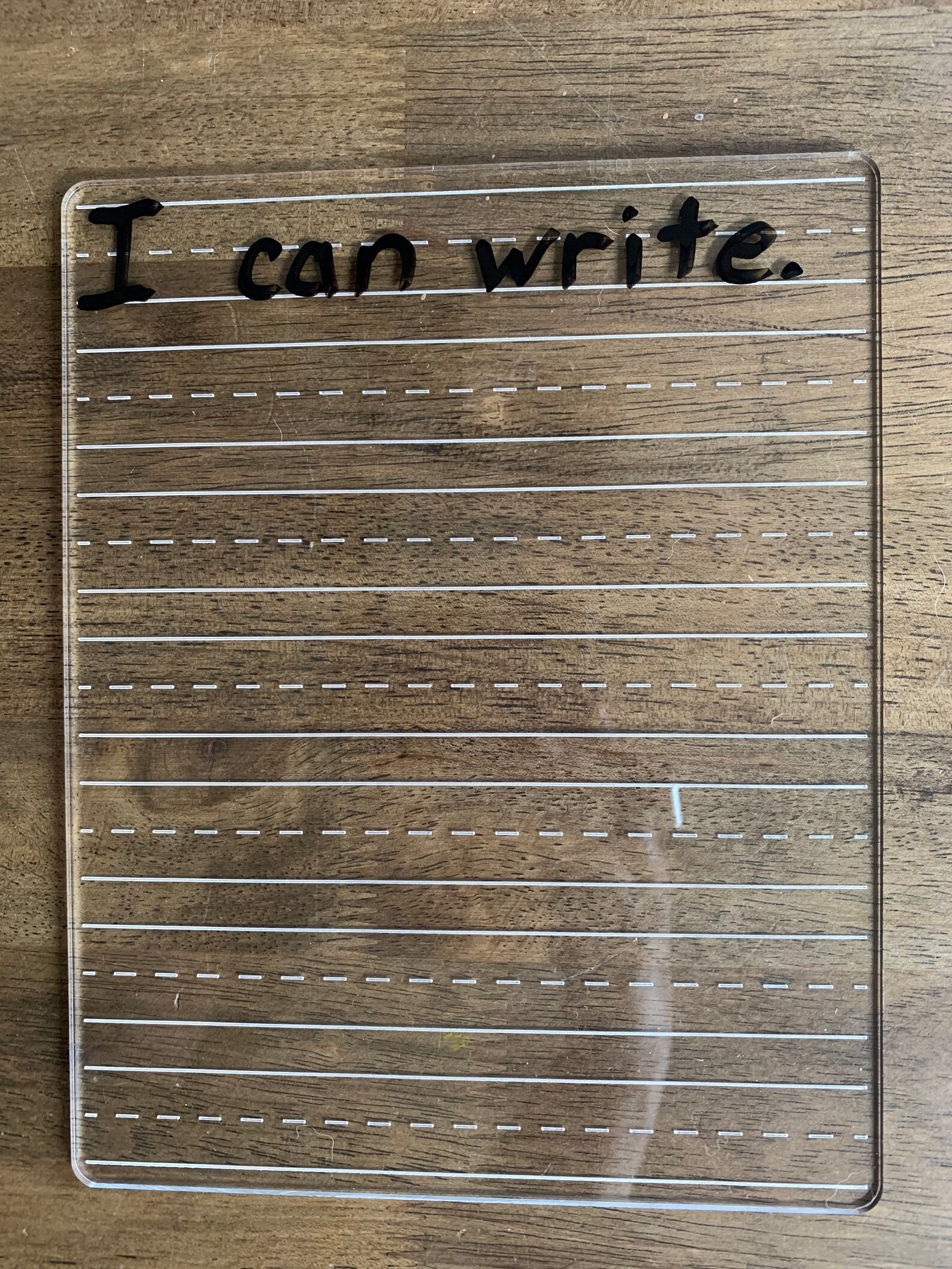 Personalized Learn to Write Dry Erase Boards Etsy