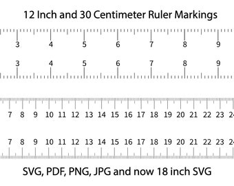 printable ruler etsy