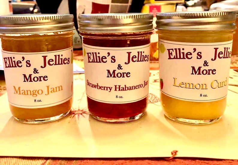 Homemade Jams and More 8oz Choose Flavor Etsy