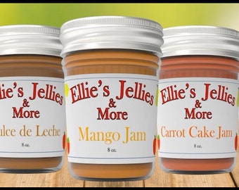 Homemade Jams and more - 8oz - choose flavor