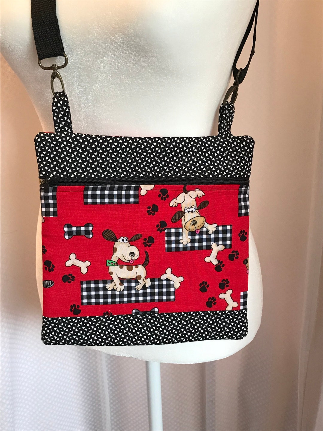 Dog Walker Cross Body Bag Cross Body Bag Dog Walking Bag Messenger Bag