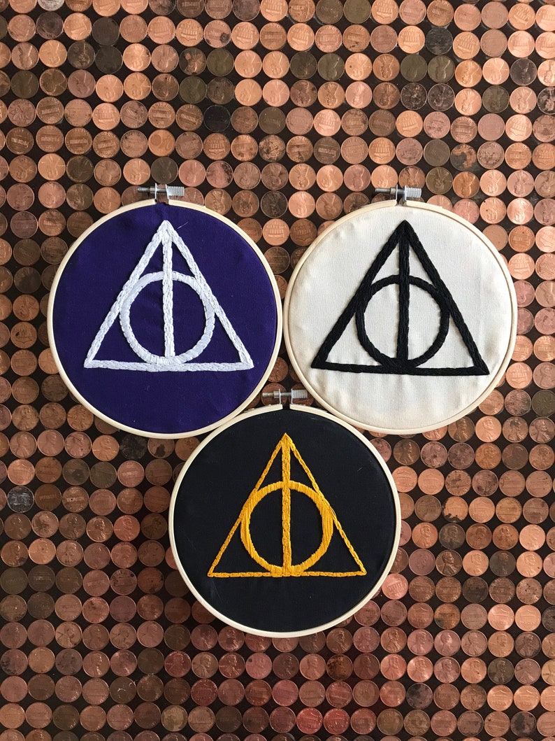 Harry Potter Heiligtümer des Todes Symbol Etsy.de