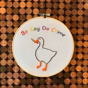 Be gay do crime