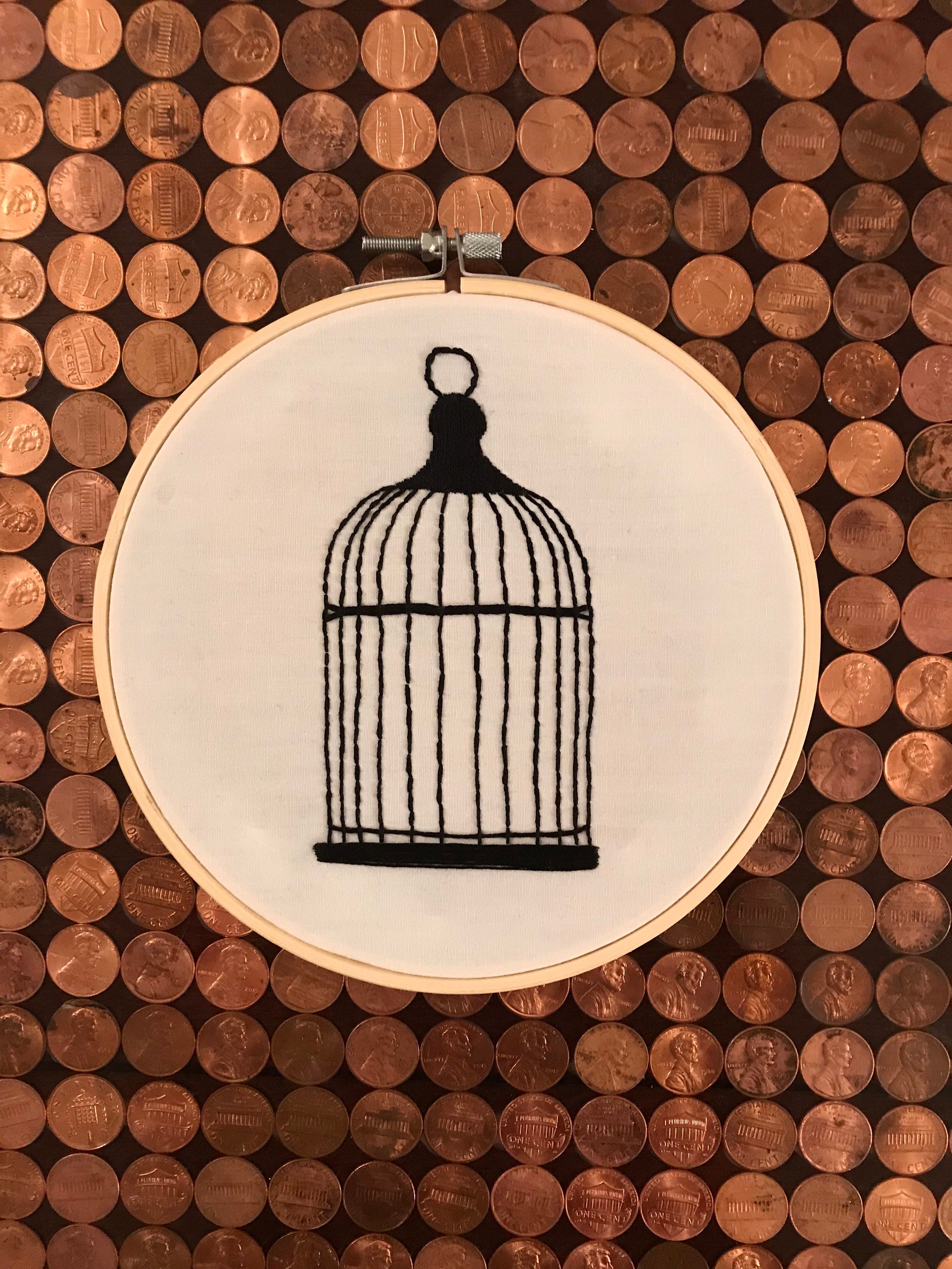 De Kooi van de vogel Etsy