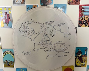 Middle Earth Map