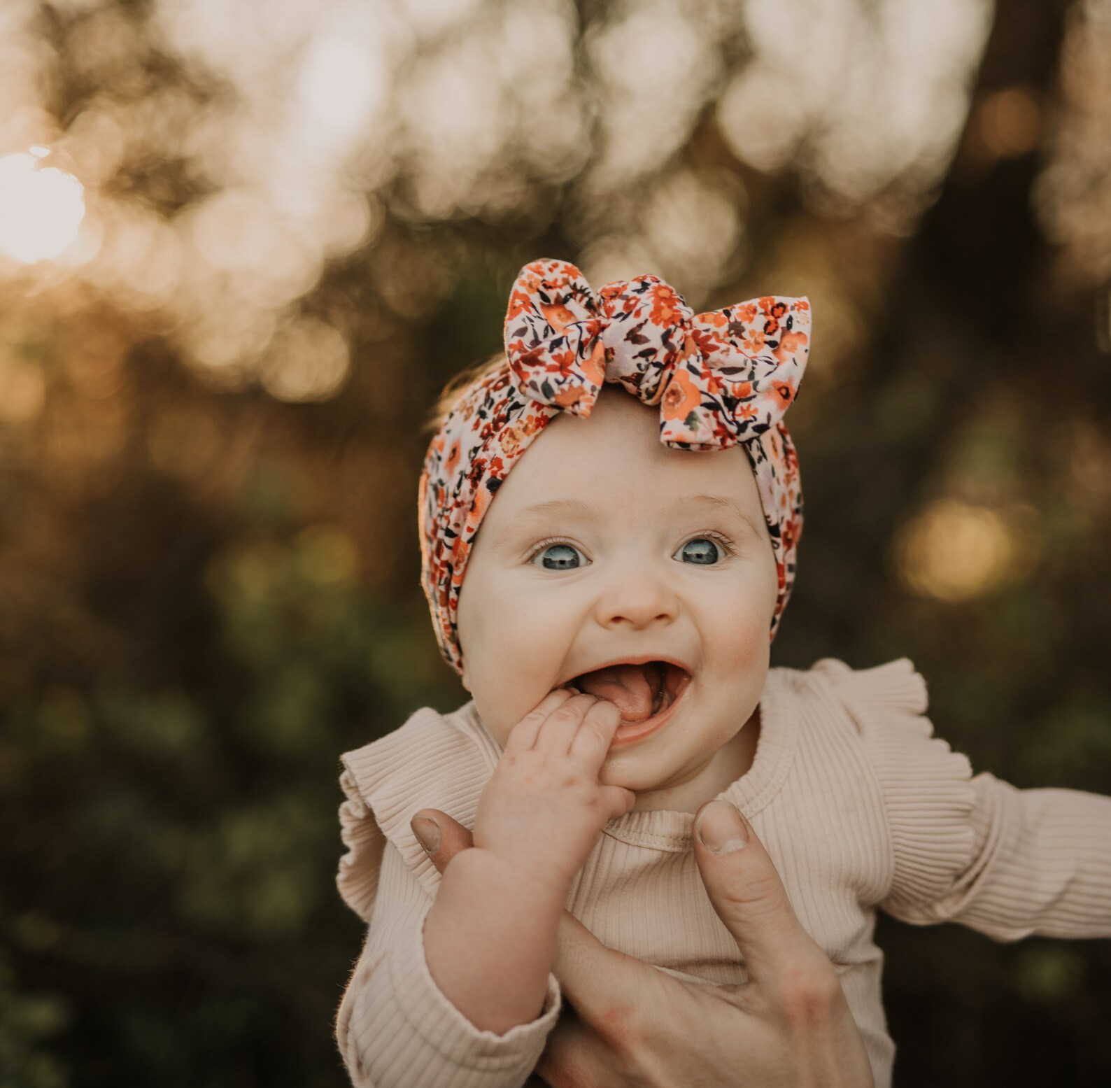 Floral Baby Headwrap Baby Girl Headwrap Adjustable Baby Bow Etsy