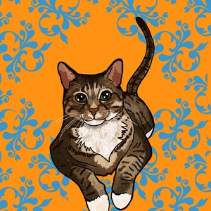 Digital Pet Portrait
