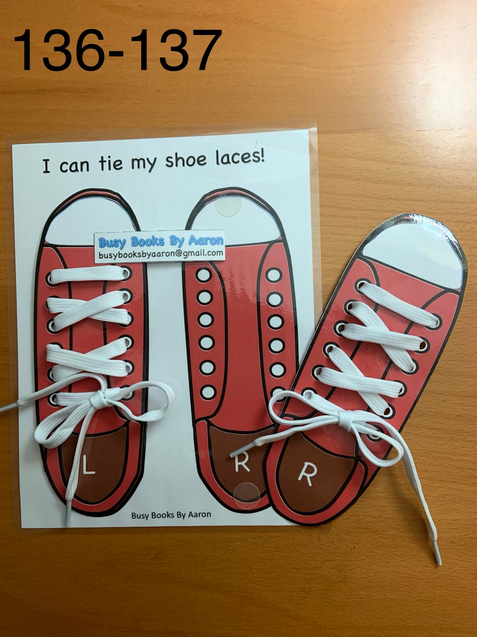 Busy Book Activity: I Can Tie My Shoe Laces assorted Colors - Etsy
