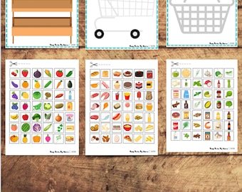 Printable Grocery Shopping Activity