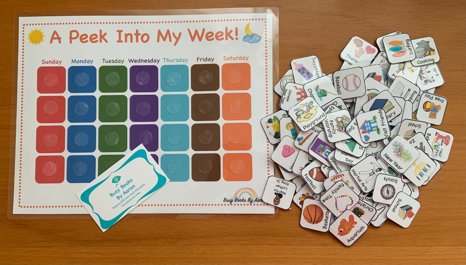 Printable Weekly Visual Schedule - Etsy Canada