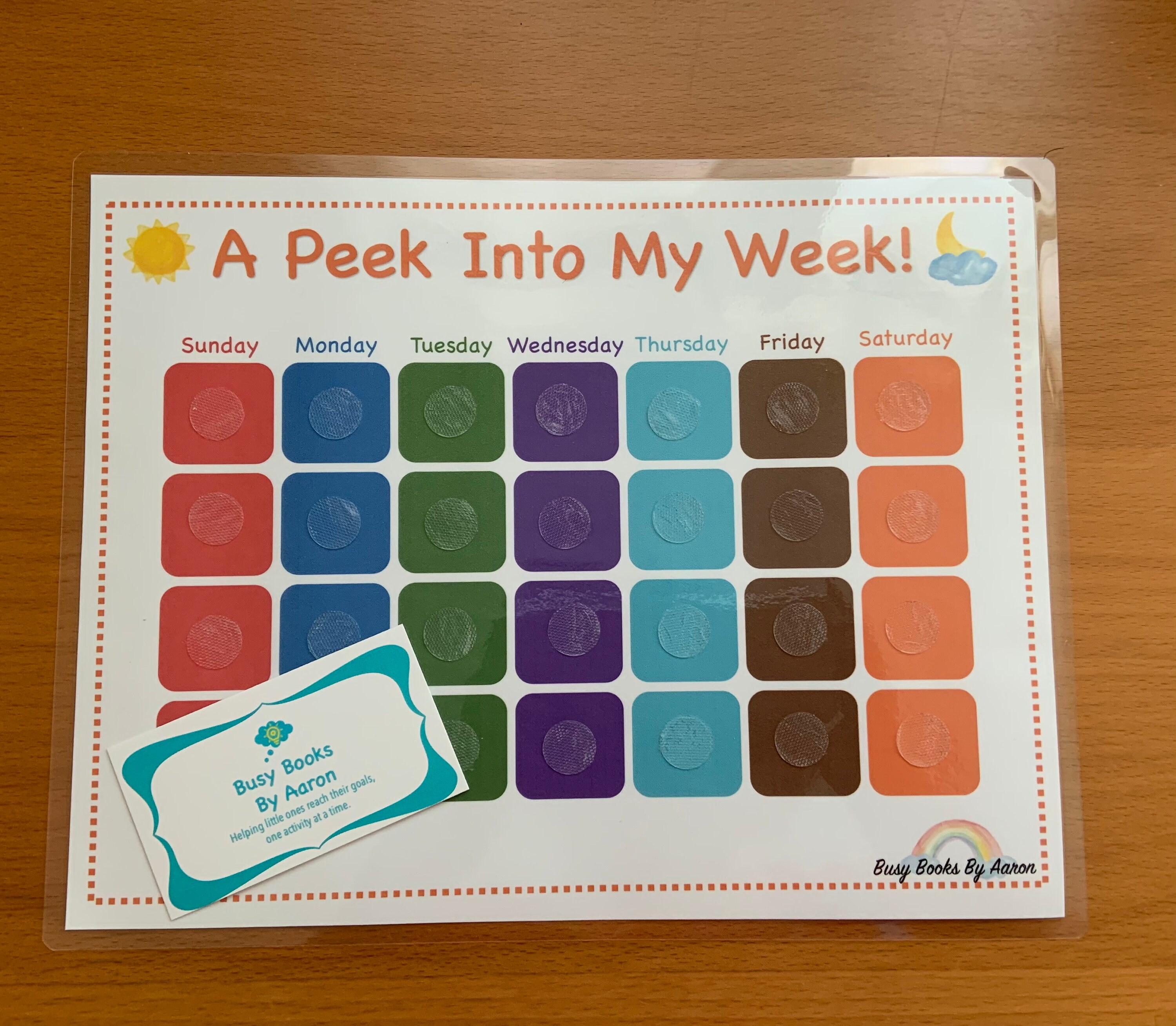 Printable Weekly Visual Schedule - Etsy