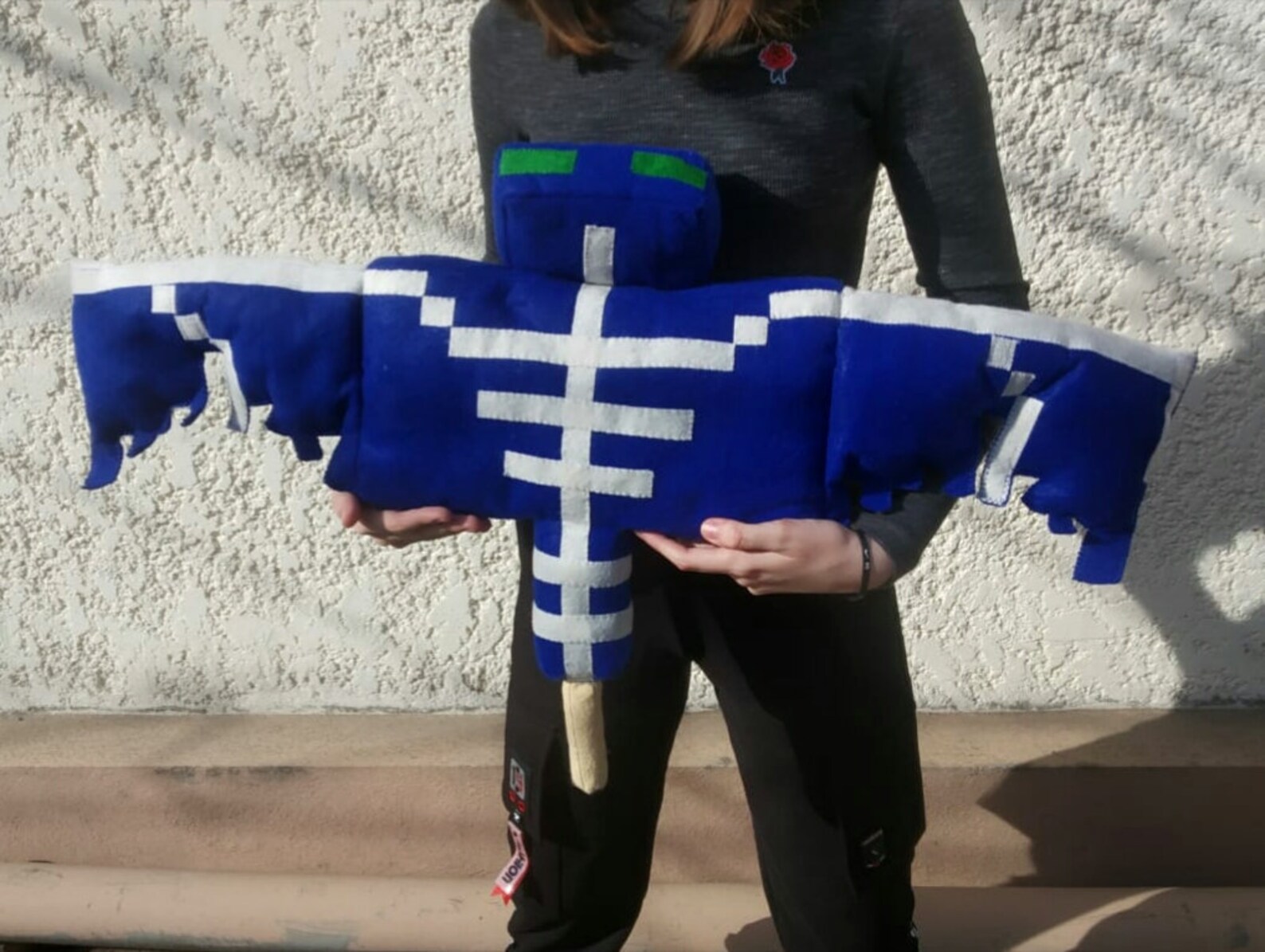 Minecraft phantom plush | Etsy