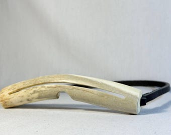 Inuit snow goggles, Yupik snow goggles, Eskimo Mask reproduction #3