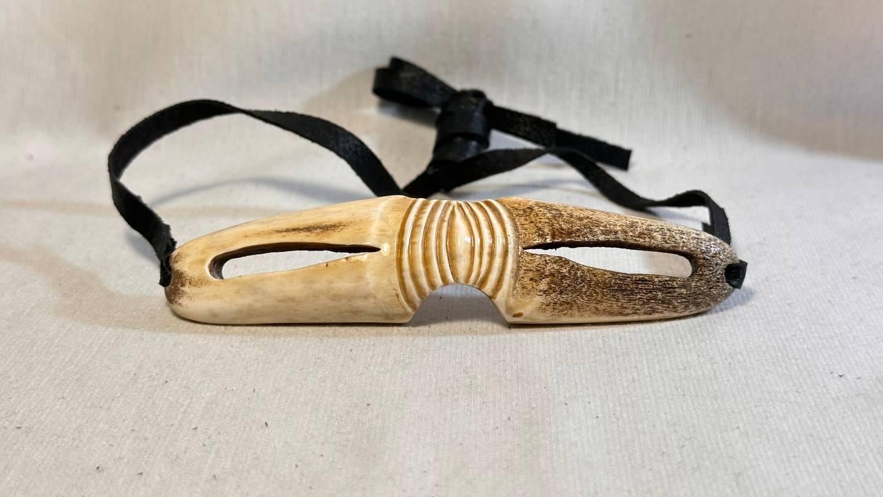 Inuit Snow Goggles, Yupik Snow Goggles, Eskimo Sunglasses, Rustic  Reproduction With Pattern - Etsy