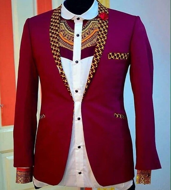 african suit jacket