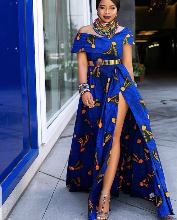 ankara wedding guest dresses