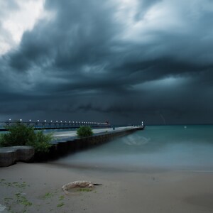 Imminent Storm! - Beach photography