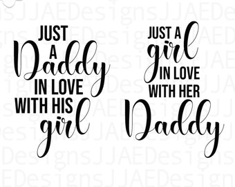Download Daddy Daughter Svg Etsy
