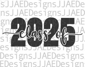klasse van 2025 SVG, 2025 SVG, 2025 senior svg, senior shirt svg, middelbare school shirt gesneden bestand, middelbare school klasse shirt svg, eps, jpg, dxf, png
