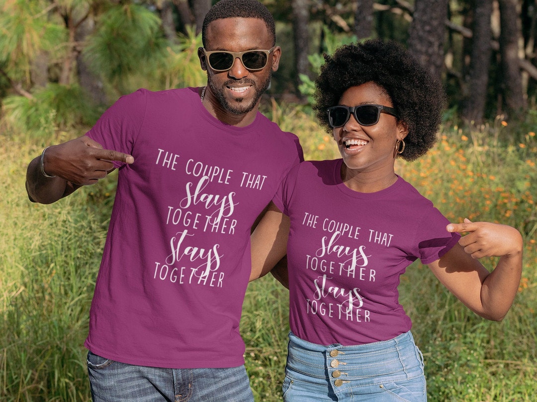 Womens A Family That Slays Together, Stays Together, Matching V-Neck T-Shirt