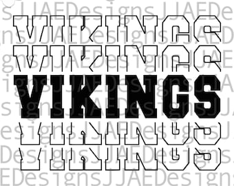 Vikings svg, school spirit shirts svg, school mascot svg, viking school team svg, viking teacher shirt svg, eps, dxf, png, jpg, vinyl