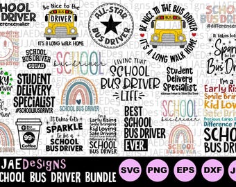 Conductor de autobús SVG, paquete de SVG de conductor de autobús, camiseta de conductor de autobús SVG, camiseta de regreso a clases SVG, agradecimiento al conductor de autobús, regreso a clases SVG, EPS, DXF