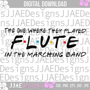 Marching Band svg | flute svg |  marching band shirt svg | marching band png svg | band family svg band water bottle svg, eps, png, dxf
