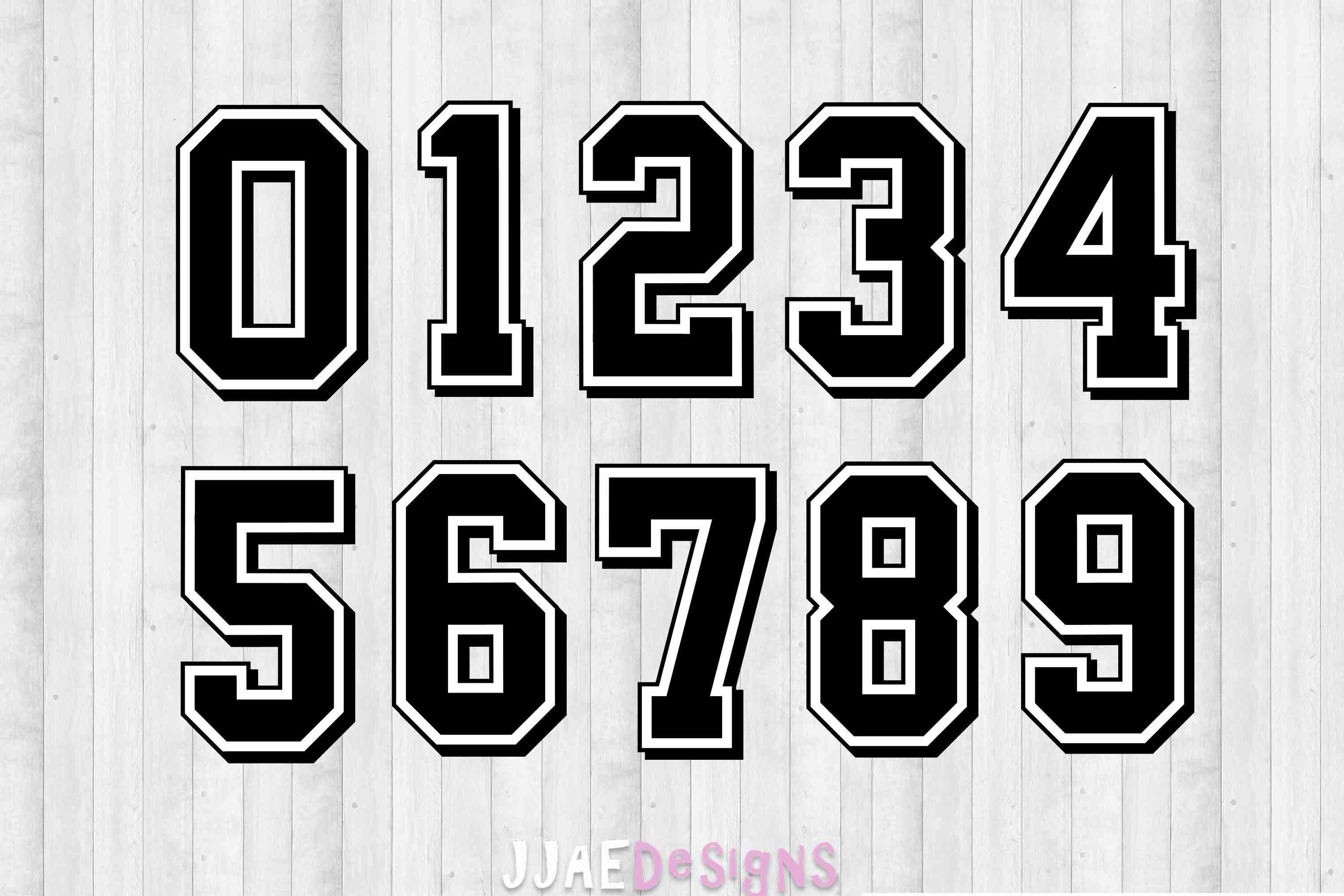 Varsity 3D Font Svg, Block Font Svg, College Font, University Font ...