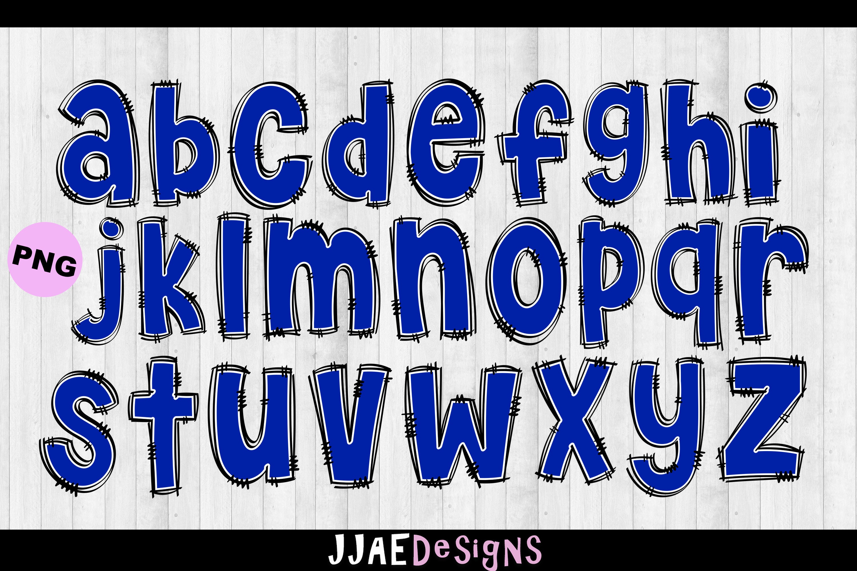 Random Blue Letters Blue PNG Letters, Doodle Blue Alphabet, PNG Doodle Letters Set PNG ...
