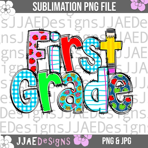 first grade png | 1st Grade png | back to school png | 1st grade sublimation school life png jpg | first grade teacher png INSTANT DOWNLOAD