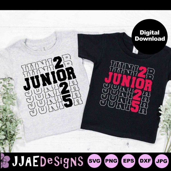 Junior 2025 SVG, class of 2025 SVG, 2025 Junior svg, junior shirt svg, junior class high school shirt cut file, juniors svg, dxf png eps jpg