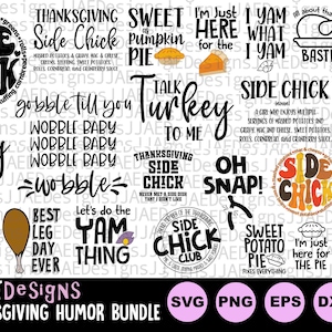 Thanksgiving SVG, Thanksgiving svg Bundle, Thanksgiving Humor SVG Files for Cricut and silhouette, Thanksgiving shirt svg, eps, dxf, png jpg