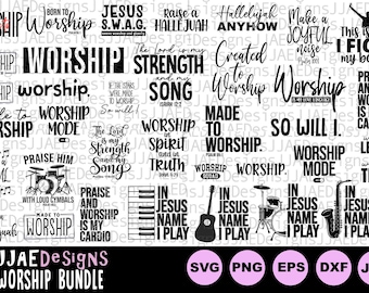 Anbetung und Anbetung Shirt Bundle, Lobpreis und Anbetung Shirt svg png eps dxf jpg pdf, svg Datei für Cricut