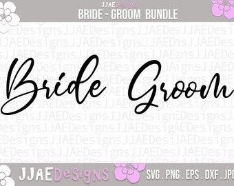Sposa e sposo svg / Sposa svg, Sposo svg, Matrimonio Svg, Fidanzamento Svg, Festa nuziale svg, festa nuziale svg, sposa svg, png, eps, dxf, jpg